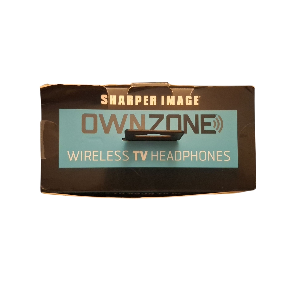 Sharper Image Wireless TV Headphones - Black - Picture 6 of 9